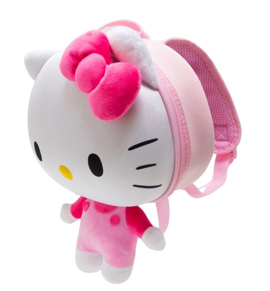Travelmall Hello Kitty Ridaz 3D Kid's Backpack  - Pink Edition