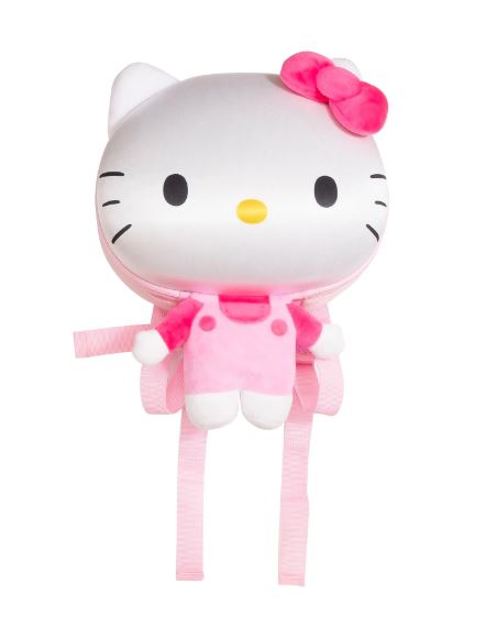 Travelmall Hello Kitty Ridaz 3D Kid's Backpack  - Pink Edition