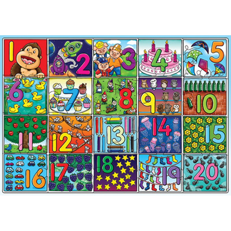 Orchard Toys Floor Puzzles - Big Number Jigsaw