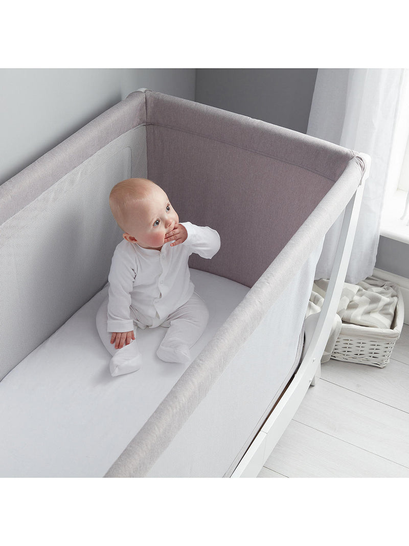 Shnuggle Air Cot Conversion Kit - Stone Grey (1 year local warranty on manufacturing defects)