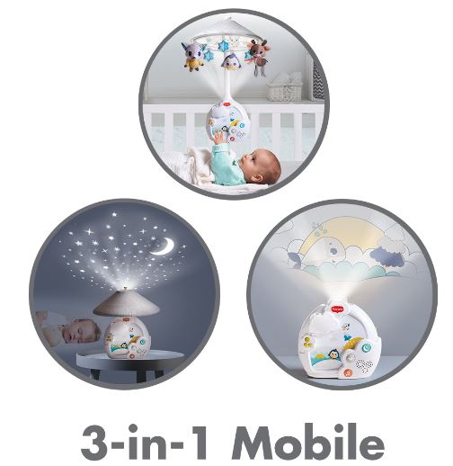 Tiny Love Polar Wonders™ Magical Night 3-in-1 Projector Mobile