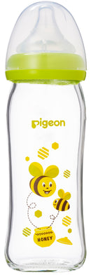 Pigeon Softouch Peristaltic Plus WN Glass 240ml - Bee