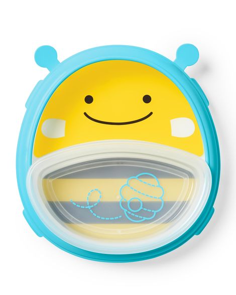 Skip Hop Zoo Smart Serve Plate & Bowl - Bee