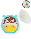 Skip Hop Zoo Smart Serve Plate & Bowl - Giraffe