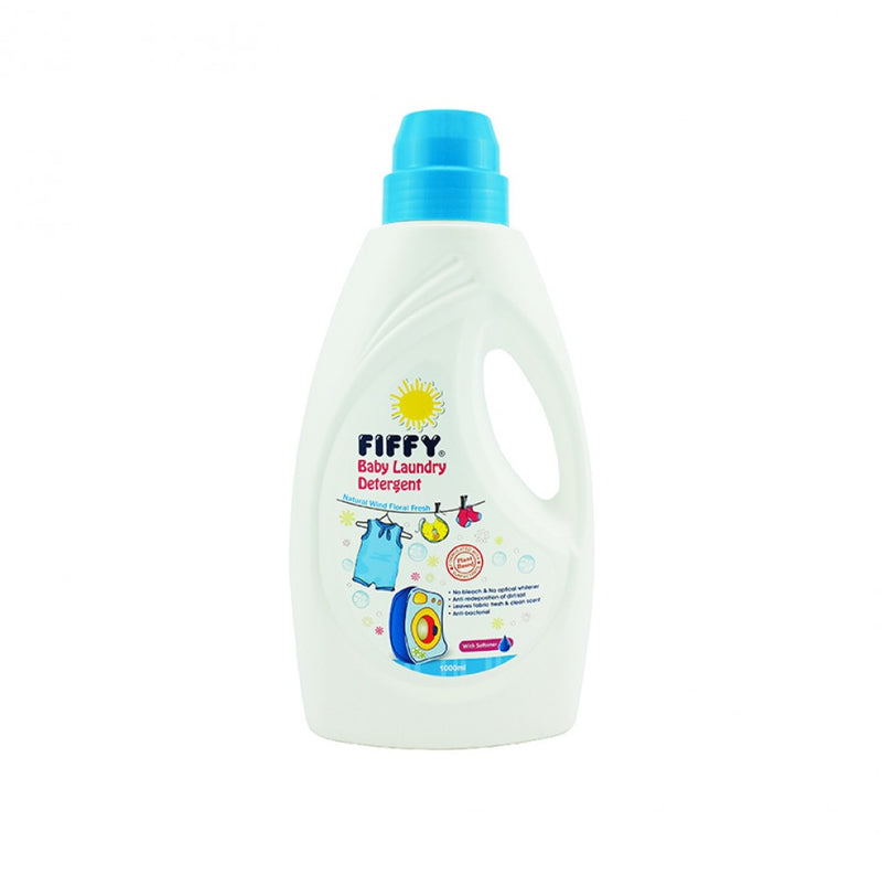 [2-Pack] Fiffy Baby Laundry Detergent With Softener - Wind Floral