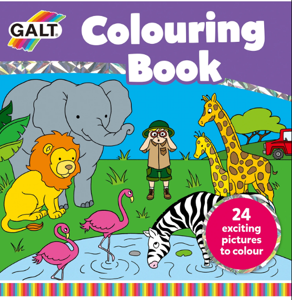 [Bundle Of 3] Galt Colouring Book