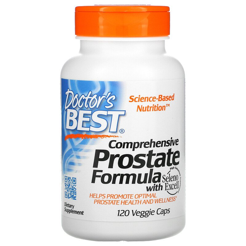 Doctor's Best Comprehensive Prostate Formula, 120 vcaps