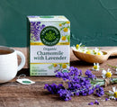 [Bundle Of 4] Traditional Medicinals Organic Chamomile with Lavender, 16 bags Exp: 04/28