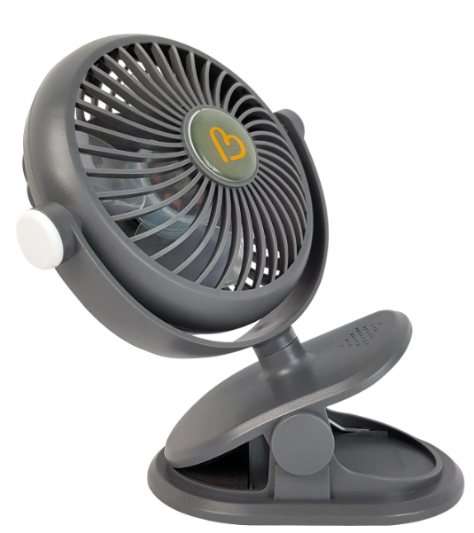 Bonbijou Clip On Fan - Grey