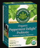 [Bundle Of 4] Traditional Medicinals Peppermint Delight, 16 bags Exp: 04/27