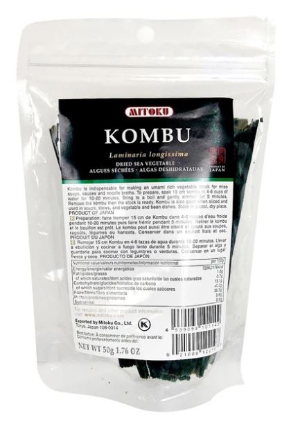 [Bundle Of 2] Mitoku Kombu Dried Sea Vegetable  (50g x 2)