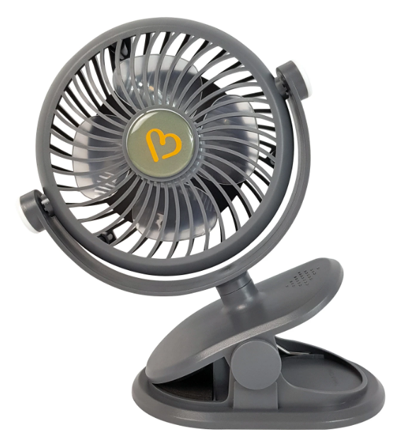 Bonbijou Clip On Fan - Grey