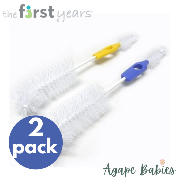 [2 Pack] THE FIRST YEARS Bottle & Teat Brush