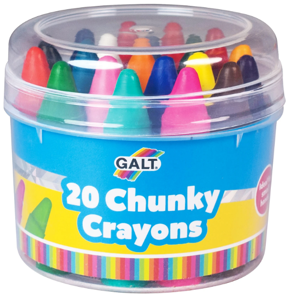 [Bundle Of 2] Galt 20 Chunky Crayons