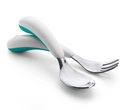 OXO TOT Fork & Spoon Set - Teal
