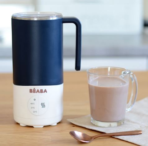 Beaba Milk Prep Bottle & Drinks Preparer in Navy Color (2 Years Local Warranty)