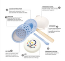 [2-Pack] Puku Baby Food Grinder Set