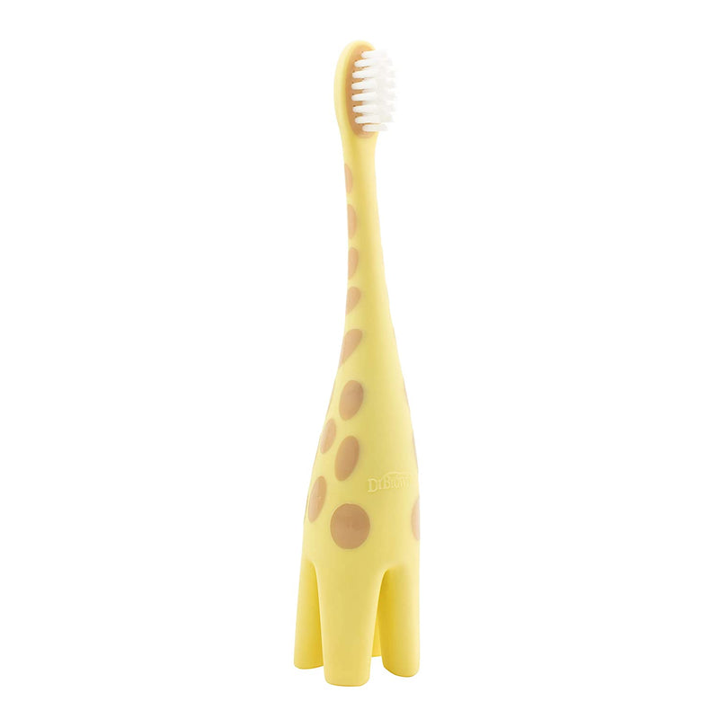 Dr. Brown's Infant-to-Toodler Toothbrush and Toothpaste Combo Pack - Giraffe