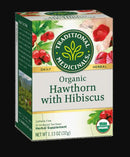 [Bundle Of 4] Traditional Medicinals Organic Heart Tea with Hawthorn & Hibiscus, 16 bags Exp: 04/28