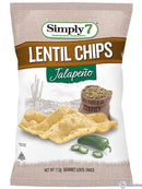[Bundle Of 5] Simply 7 Lentil Chips - Jalapeno (113g x5) Exp: 07/25