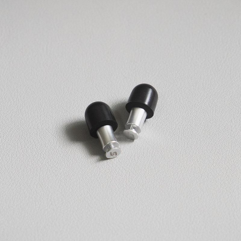 ATTENU8 Ear Plugs - Satin Silver
