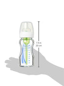 Dr Brown's 9 OZ/270 ML Glass Wide-Neck "Options" Bottle, Twin-Pack