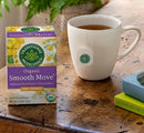 [Bundle Of 4] Traditional Medicinals Organic Smooth Move Senna Chamomile Tea, 16 bags  Exp: 09/27