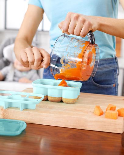 Skip Hop Easy-Fill Freezer Trays - Grey Teal