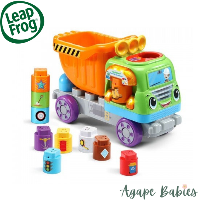 LeapFrog LeapBuilders Block Play - Store and Go Dump Truck