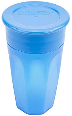 [Bundle Of 2] Dr Brown's 300ml Cheers 360 Cup W/Lid-Blue
