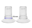 Maymom Flange Inserts 19 mm for Freemie 25 mm Collection Cup. 2pc/Each
