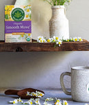 [Bundle Of 4] Traditional Medicinals Organic Smooth Move Senna Chamomile Tea, 16 bags  Exp: 09/27