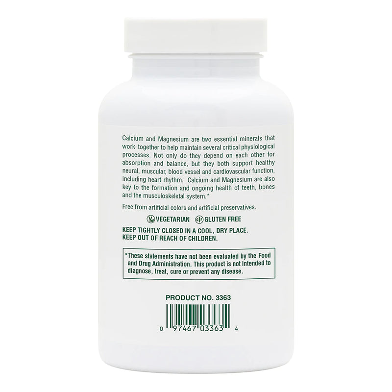 Nature's Plus Calcium/Magnesium 500/250 mg (Biotron Amino Acid Chelate), 90 tabs.