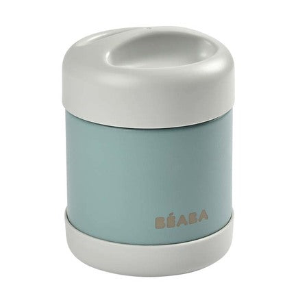 Beaba Stainless Steel Isothermal Portion 300 ml (Light Mist / Eucalyptus Green)