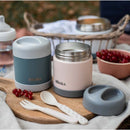 Beaba Stainless Steel Isothermal Portion 300 ml (Light Mist / Eucalyptus Green)