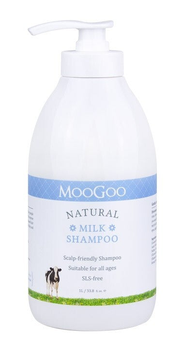 MooGoo Natural Milk Shampoo 1 Litre Exp: 10/24