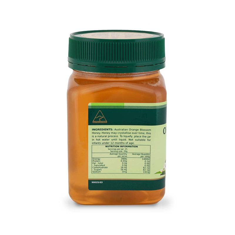 [Bundle Of 2] Australian By Nature Orange Blossom Honey, 500 g. Exp: 02/27