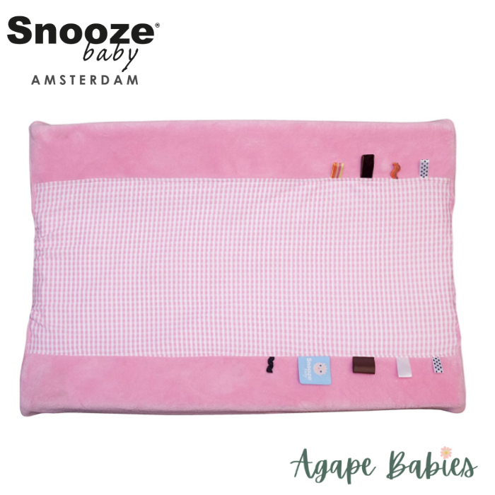 Snoozebaby Happy Dressing Changing Mat Cover - Elephant Pink