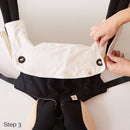 Ergobaby Four Position 360 Carrier Teething Pad & Bib - Natural