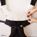 Ergobaby Four Position 360 Carrier Teething Pad & Bib - Natural