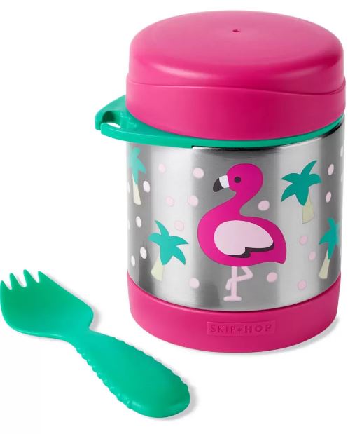 Skip Hop Zoo Insulated Food Jar - Flamingo