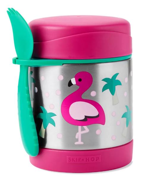 Skip Hop Zoo Insulated Food Jar - Flamingo