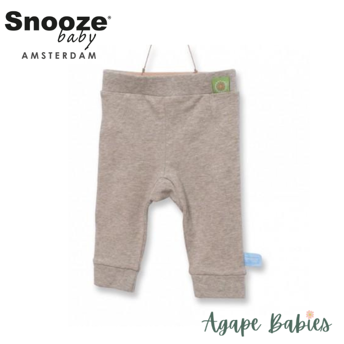 Snoozebaby Long Pants in Taupe Melange - 4 Sizes