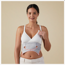 Bravado Designs Clip and Pump Hands-Free Nursing Bra Accessory Sustainable - Dove Heather With Dusted Peony