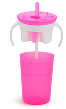 [Bundle Of 2] Munchkin SnackCatch & Sip™ 2-in-1 Snack Catcher and Spill-Proof Cup - Pink