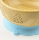 MCK Bamboo Bowl Set with Spoon - Blue