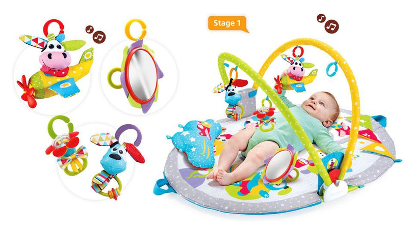 Yookidoo Gymotion Lay To Sit - Up Play