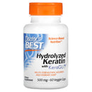 Doctor's Best Hydrolyzed Keratin 500 mg, 60 vcaps. Exp: 07/27