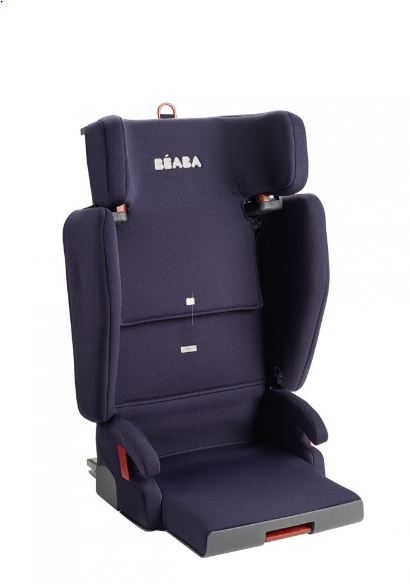 Beaba Pur seat Fix Group 2&3 Foldable child car seat - V1 isofix Navy blue  (2 Years Local Warranty)