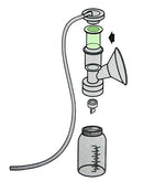 Maymom Replacement Silicone Diaphragms for Ameda Purely Yours Breastpump 4pc/pack